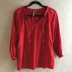 Brina and Em Top/Blouse Red Women S